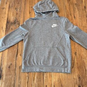 Nike Heather Gray Pullover Hoodie